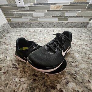 Nike Free RN 2018 'Black' Black White Marathon Running Shoes